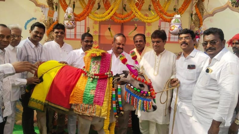 Community Comes Together for Joyful Sankranti Celebrations in Vizianagaram