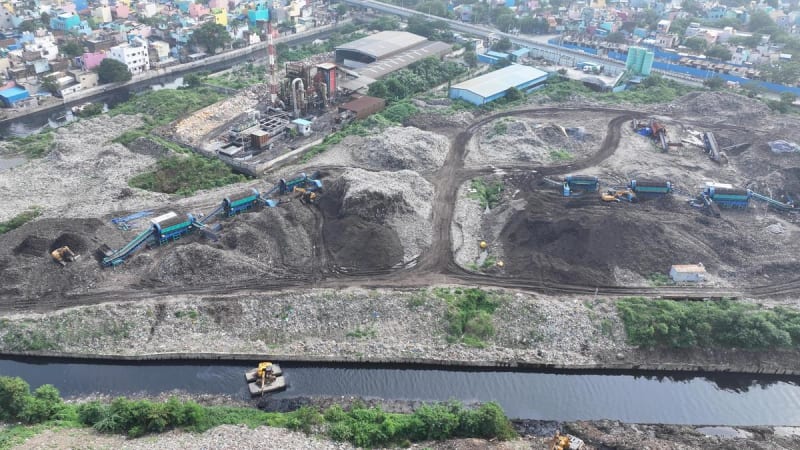 Chennai Clears 5.2M Tonnes of Waste, Reclaims 100 Acres