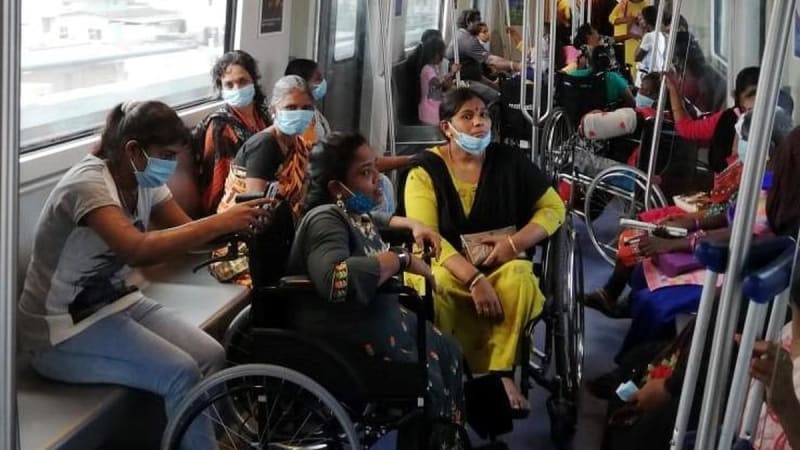 Chennai Metro Ordered to Protect Seats for Seniors, Disabled