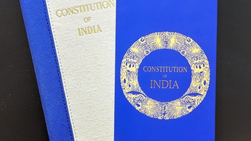 India's Rare Constitution Stamp Show Caps 1,600-Student Quiz