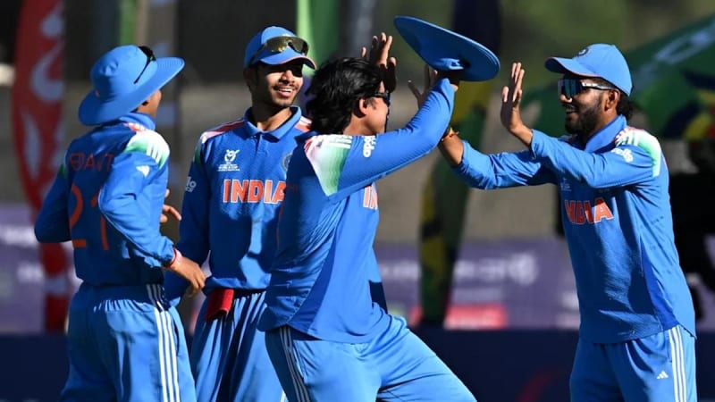 India U19 Cricket Team Advances to World Cup Semifinals