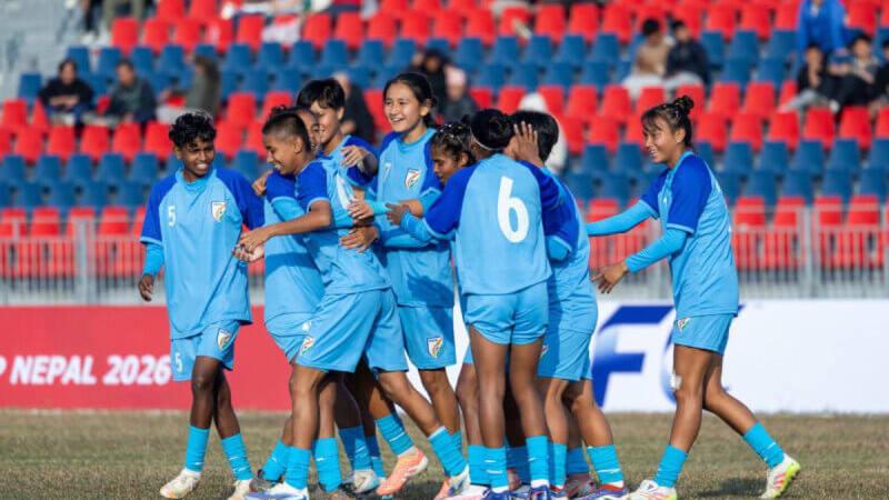 India's U17 Women Win Opening Match at Nepal Championship