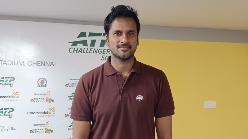 Tennis Star Saketh Myneni, 38, Eyes Grand Slam Comeback