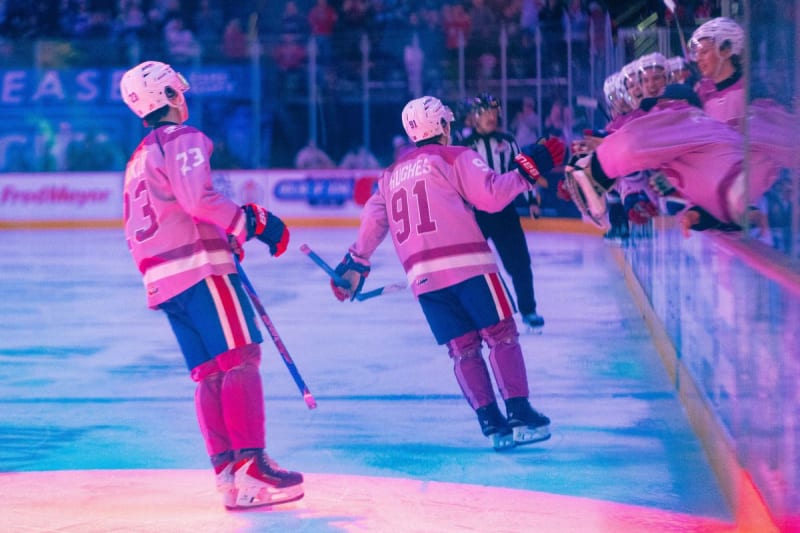 Cancer Survivor Scores as Spokane Chiefs Fight Cancer - Image 3
