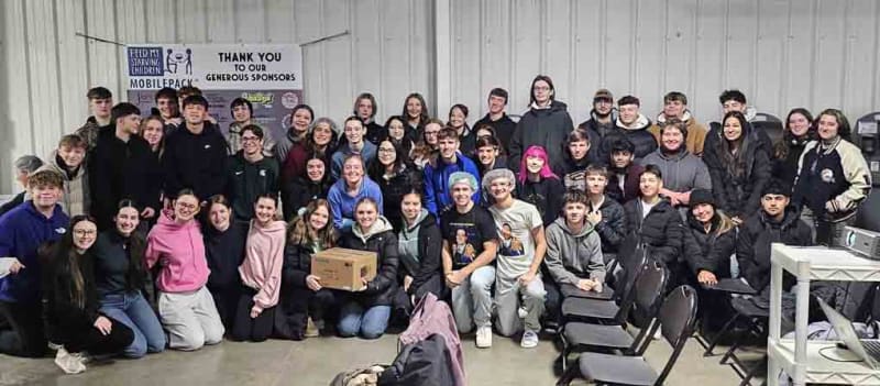 Michigan Students Pack 101,088 Meals in Two Days