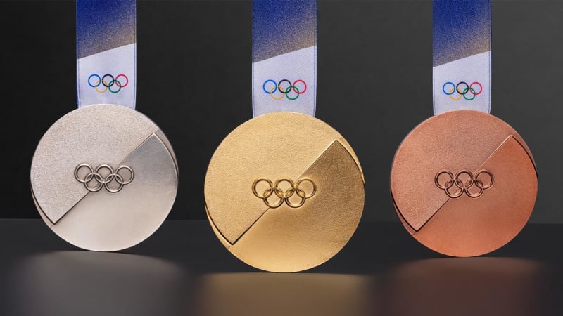 2026 Olympic Medals Split Design Honors Two Italian Cities