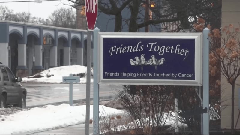 Friends Together cancer support group members gathered together celebrating their 30th anniversary in Alpena, Michigan