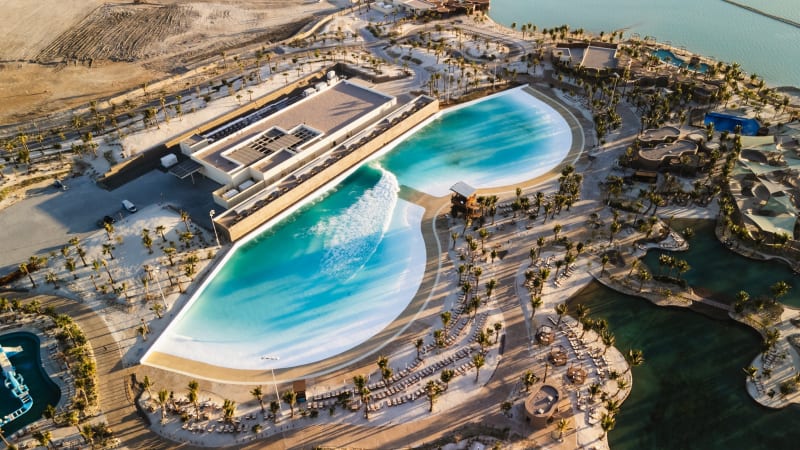 World's First Saltwater Wave Pool Opens in Saudi Arabia