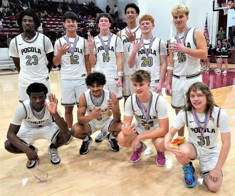 Pocola Indians Win 5th Straight County Championship