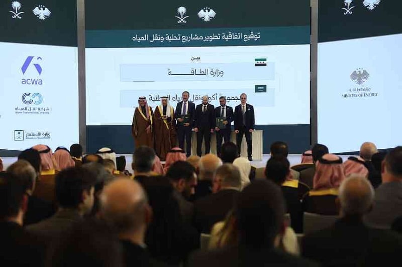 Syria and Saudi Arabia Sign Billions in Rebuilding Deals