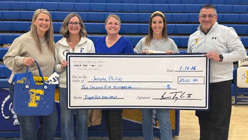 Findlay Winner Donates $2,500 Prize Back to Student Athletes