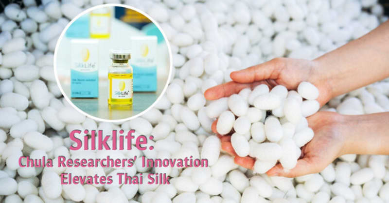 Thai Silk Becomes Medical Breakthrough at Bangkok University