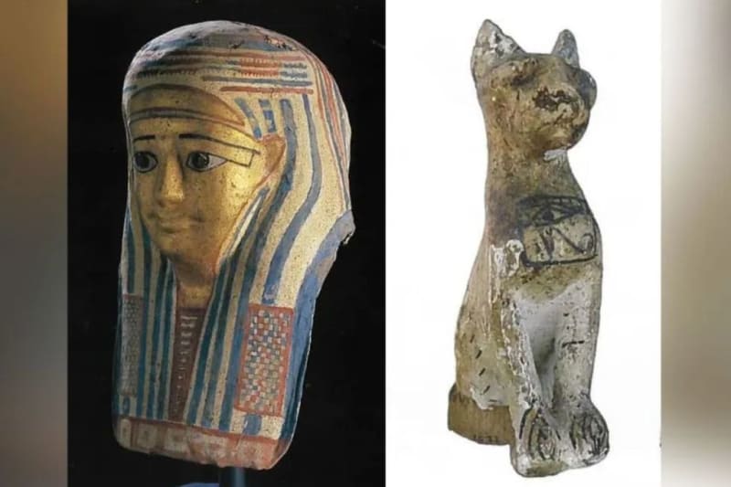Stolen 5,000-Year-Old Egyptian Cat Found in Thief's Bag