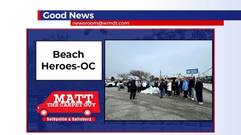 Ocean City Volunteers Make Waves with Weekly Beach Cleanup Initiative - Image 2