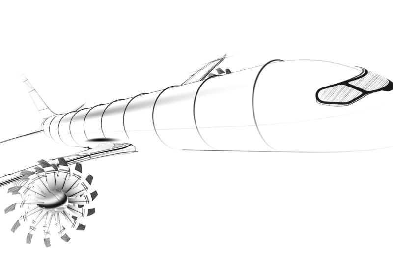 Next generation open fan aircraft engine with exposed fan blades for improved fuel efficiency