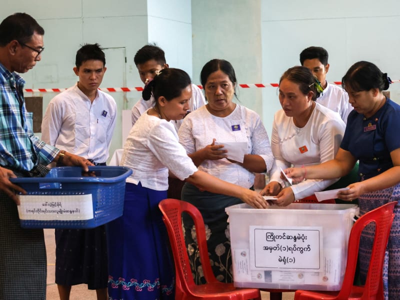Myanmar's Military Claims Electoral Success Amid Controversy and Civil Unrest
