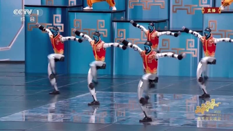 Chinese Robots Master Backflips at Lunar New Year Gala