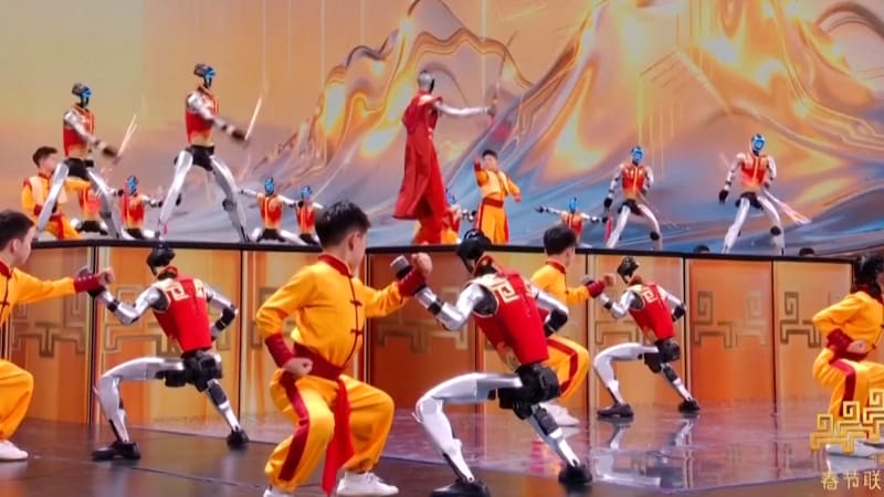 China's Lunar New Year Features Dancing Humanoid Robots