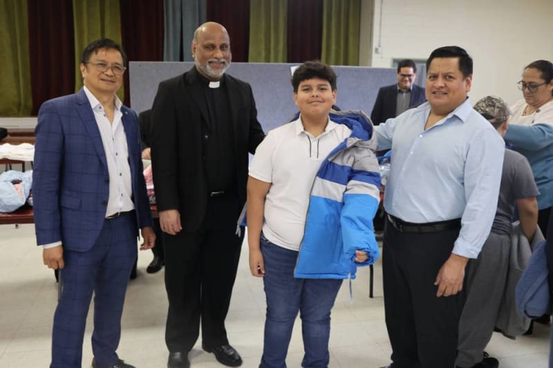 Knights of Columbus Give 50 Winter Coats to Manitoba Kids - Image 2