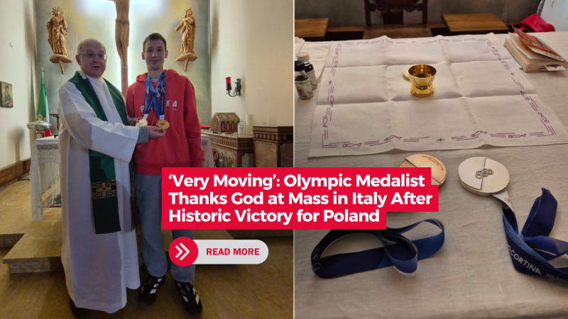 Polish Ski Jumper, 19, Brings Olympic Medals to Mass - Image 2