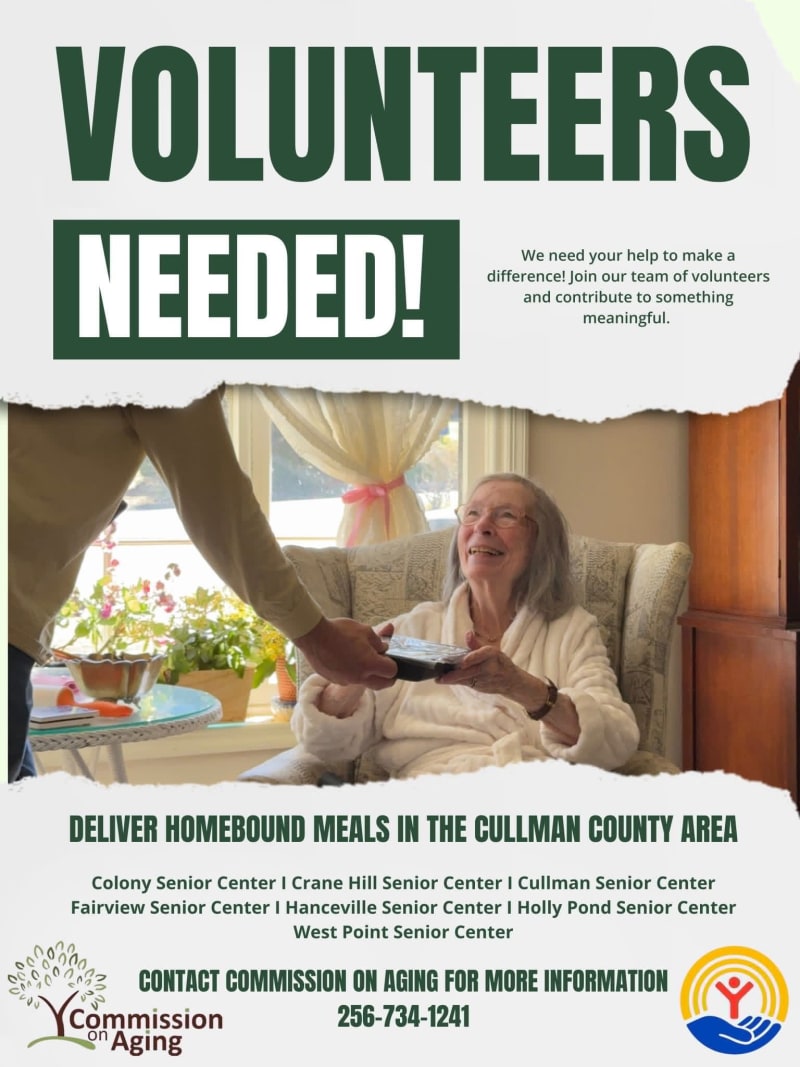 Alabama Seniors Get Hot Meals from Volunteer Drivers