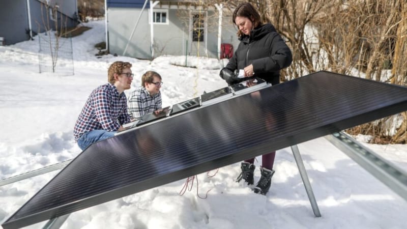 Minnesota Couple Invents Solar Panels That Melt Their Own Snow