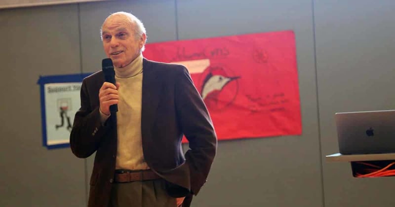 90-Year-Old Holocaust Survivor Inspires 500 Middle Schoolers