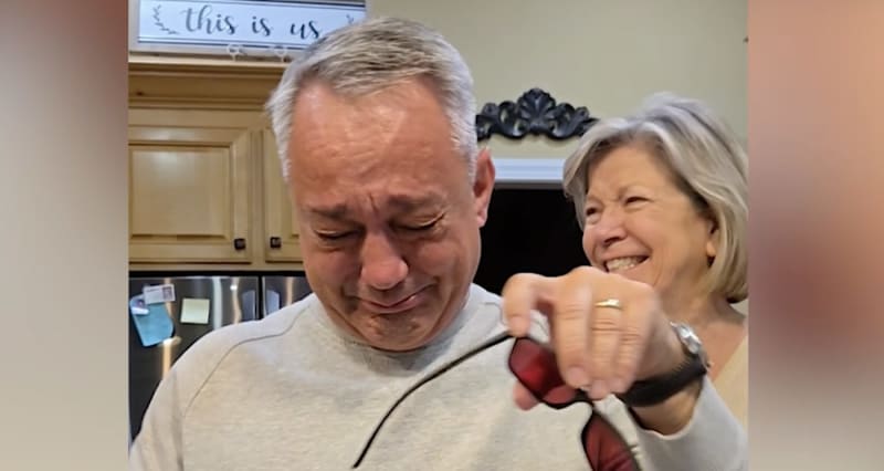 Dad, 61, Sees Colors for First Time Thanks to Son's Gift