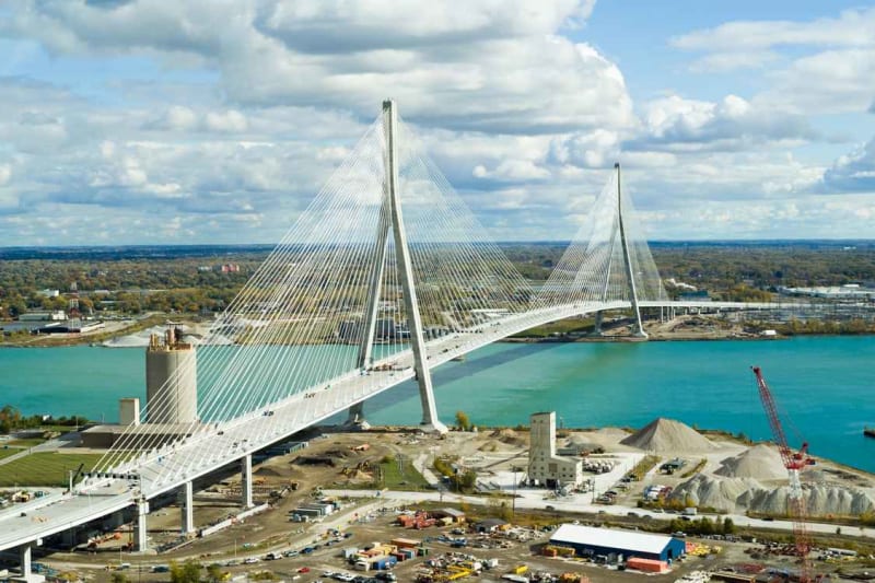 Beautiful Gordie Howe Bridge Opens 2026, Connecting Two Nations with Walking & Cycling Paths - Image 3