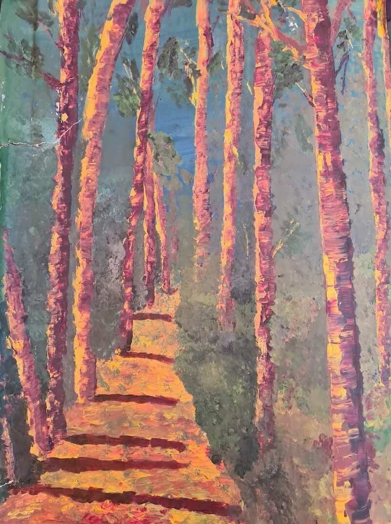 Artist Turns Cremation Ashes Into Memorial Paintings - Image 3