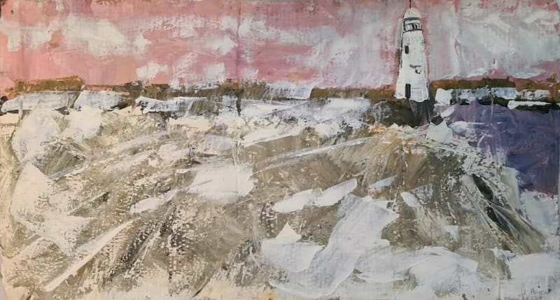 Artist Turns Cremation Ashes Into Memorial Paintings - Image 2