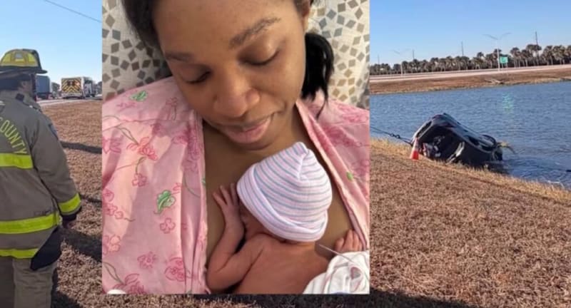 Stranger Saves Pregnant Woman from Sinking Car on I-95 - Image 2
