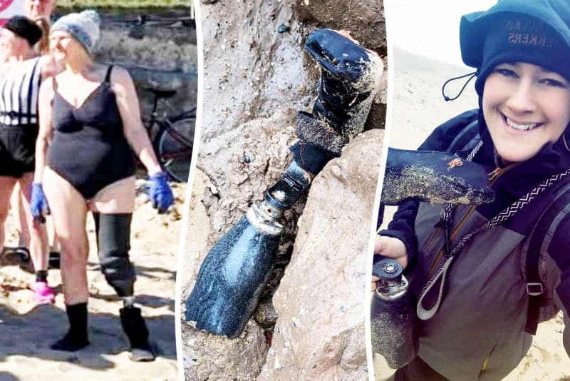 Prosthetic Leg Lost at Sea Returns 10 Months Later