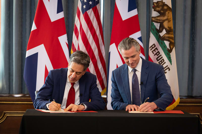 California Welcomes $1B Clean Energy Investment from UK
