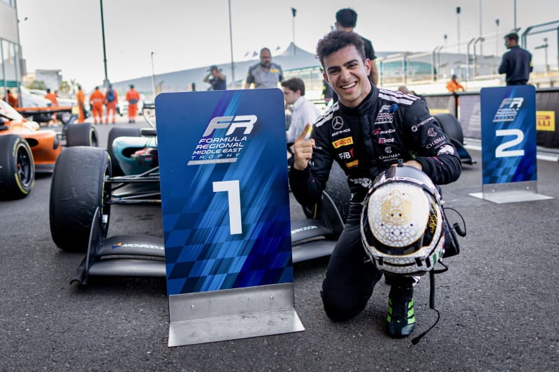 UAE Driver Rashid Al Dhaheri Makes Racing History at Home