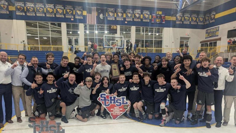 Clover High Wins First State Wrestling Title in Thriller