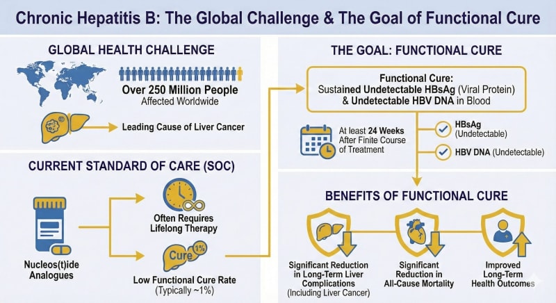 Breakthrough Treatment Brings Hope for Hepatitis B Cure in Landmark Clinical Trials