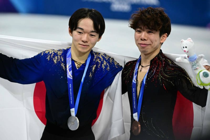 Japan's Kagiyama Wins Silver in Milan Winter Olympics - Image 2