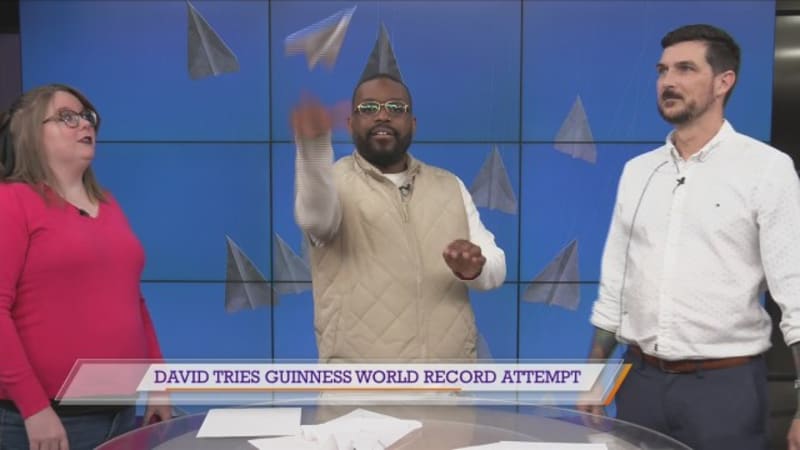 Texas Man Aims for Paper Airplane World Record Feb. 7 - Image 2