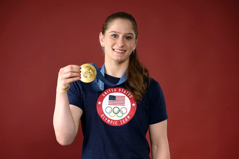 Olympic Gold Medalist Amit Elor Welcomes Son Aryeh