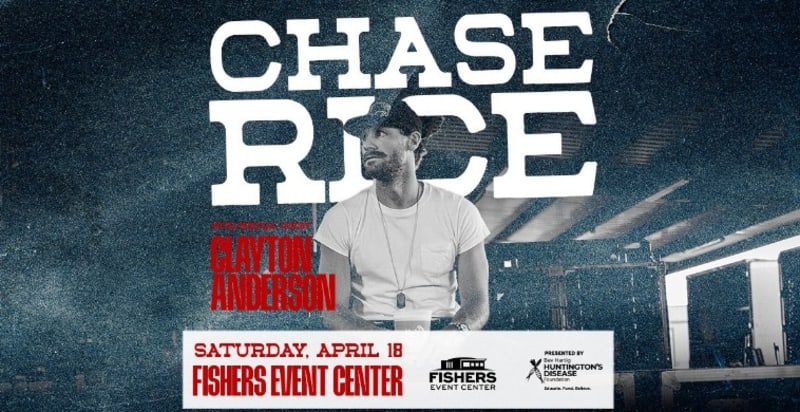 Chase Rice Concert Raises Funds for Huntington's Cure