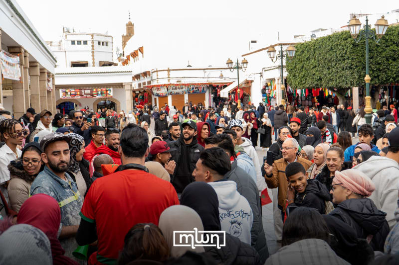 Rabat Erupts in Joy as Families Unite to Cheer Morocco's AFCON Run - Image 3