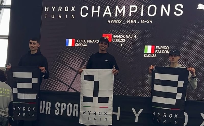 Moroccan Athlete, 22, Wins HYROX Title in Italy