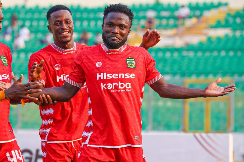 Albert Amoah Scores Stunning Bicycle Kick on Kotoko Return