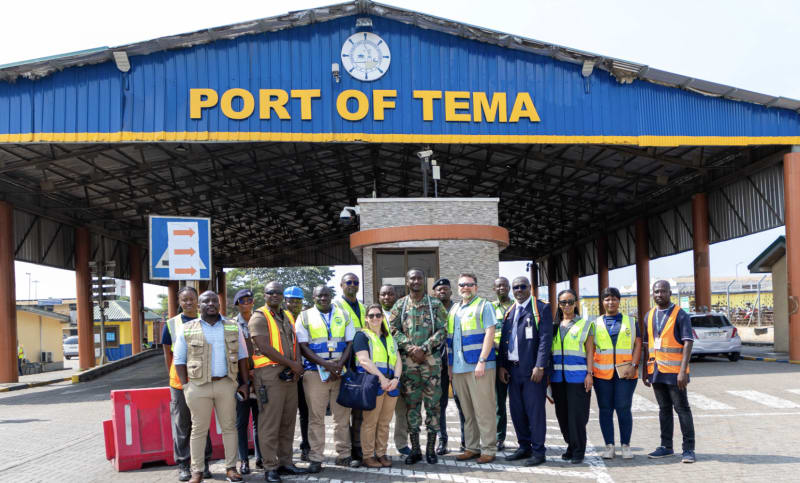 Ghana's Ports Pass US Coast Guard Security Inspection