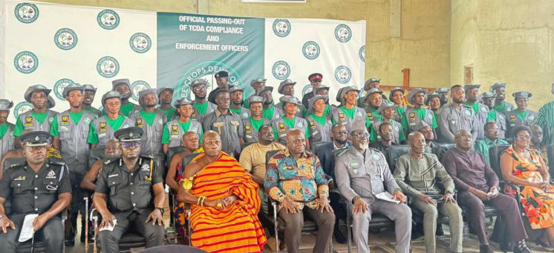 Ghana Trains 85 Officers to Protect Tree Crop Farmers