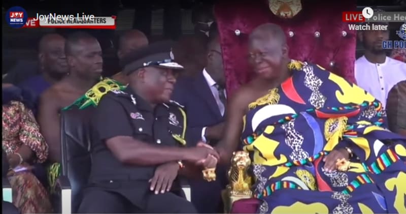 Police Chief Honors Asantehene as Modern-Day 'King Solomon' for Peacebuilding Work