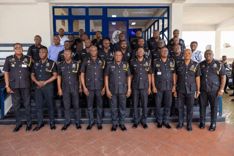 Ghana Promotes 17 Officers for Major Drug and Weapons Busts