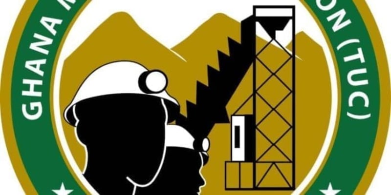 Ghana mineworkers collaborating with union representatives to discuss positive labour reforms and workplace improvements