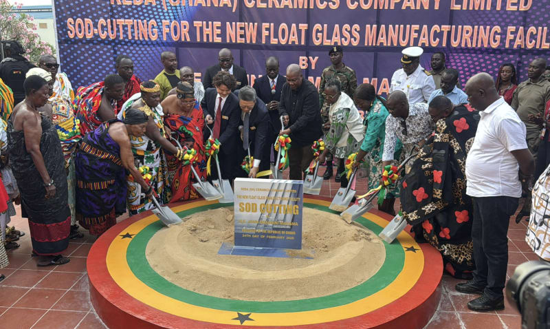 Ghana Breaks Ground on $250M Glass Factory Creating 6,000 Jobs